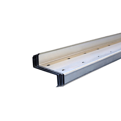 Building Construction Galvanized Slotted Steel Manufacturer Mild Export Galvanized Cold Rolled Steel Z Purlin Channel Profile